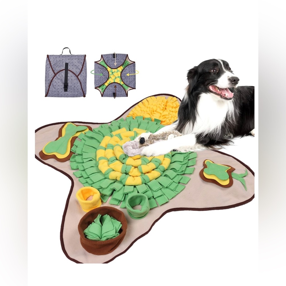 Large Snuffle Mat for Dogs Foldable